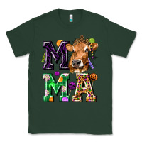 Sports Green Mama Cow Halloween Classic Tee - texasbilliewilder