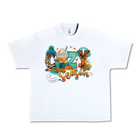 White Cozy season Fall Urban Heavy Tee - RanaPortraitStore