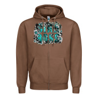 Chestnut girl boss Zipper Hoodie - SublimationCraftShop