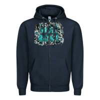 Navy girl boss Zipper Hoodie - SublimationCraftShop