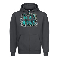 Smoke girl boss Zipper Hoodie - SublimationCraftShop