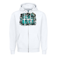 White girl boss Zipper Hoodie - SublimationCraftShop