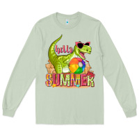 Matcha hello summer rex Long Sleeve Tee - texasbilliewilder