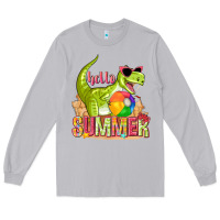 Moon Dust hello summer rex Long Sleeve Tee - texasbilliewilder