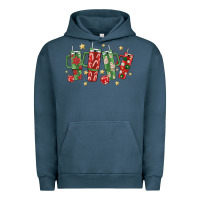 Pigment Midnight Navy Christmas cups Urban Hoodie - MaliasSmallBusiness