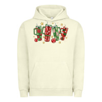 Pigment Pistachio Christmas cups Urban Hoodie - MaliasSmallBusiness