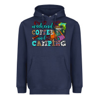 Navy weekend coffee and camping Heavyweight Hoodie - AdoDesignShop