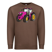 Chestnut western farm tractor pink Premium Sweatshirt - Artiststas