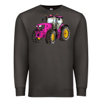 Smoke western farm tractor pink Premium Sweatshirt - Artiststas