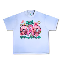 Grape Ice with god all things are possible Urban Heavy Tee - BarkalooDesign