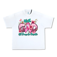 White with god all things are possible Urban Heavy Tee - BarkalooDesign