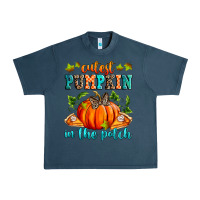 Midnight Navy Cutest pumpkin in the patch Urban Heavy Tee - RanaPortraitStore