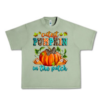 Oil Green Cutest pumpkin in the patch Urban Heavy Tee - RanaPortraitStore