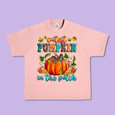 Cutest Pumpkin In The Patch Urban Heavy Tee Designed By Ranaportraitstore