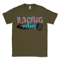 Army Green racing vibes Classic Tee - Zillion Design Studio