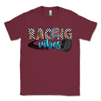 Burgundy racing vibes Classic Tee - Zillion Design Studio