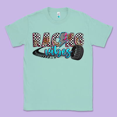 Racing Vibes Classic Tee Designed By Zillion Design Studio