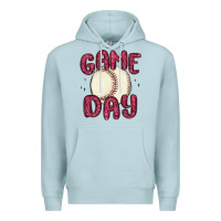 Blue Mist game day baseball Premium Hoodie - MaliasSmallBusiness