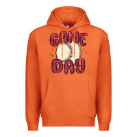 Carrot game day baseball Premium Hoodie - MaliasSmallBusiness