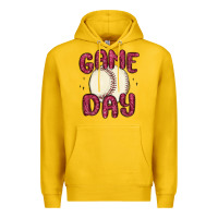Lemon game day baseball Premium Hoodie - MaliasSmallBusiness