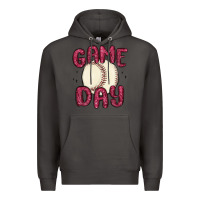 Smoke game day baseball Premium Hoodie - MaliasSmallBusiness