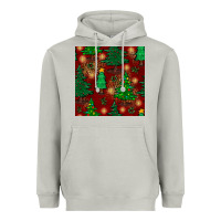 Moon Dust christmas trees seamless pattern Heavyweight Hoodie - BundleAndBundleShop