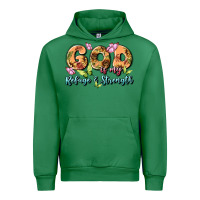Emerald god is my refuge and strength Urban Hoodie - MaliasSmallBusiness