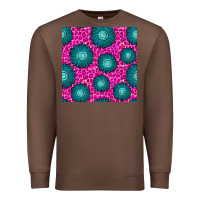 Chestnut floral pink leopard seamless pattern Premium Sweatshirt - BundleAndBundleShop