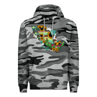 Slate Camo Mexico Map Premium Hoodie - RanaPortraitStore