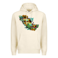 Tofu Mexico Map Premium Hoodie - RanaPortraitStore