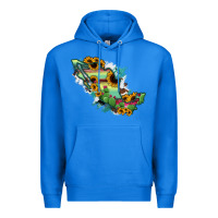 True Royal Mexico Map Premium Hoodie - RanaPortraitStore