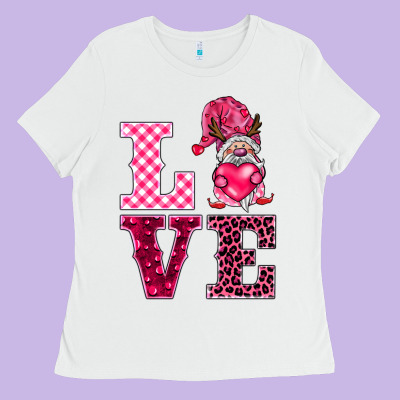 Love Gnomies Ladies Tee Designed By Barkaloodesign