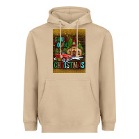 Mushroom small town christmas church Heavyweight Hoodie - AdoDesignShop