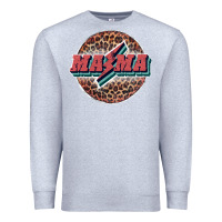 Heather Grey mama Premium Sweatshirt - JahusDesignShop