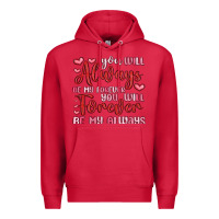 Cardinal you will always be my forever you will forever be Premium Hoodie - MaliasSmallBusiness