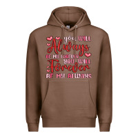 Chestnut you will always be my forever you will forever be Premium Hoodie - MaliasSmallBusiness