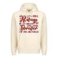 Sandshell you will always be my forever you will forever be Premium Hoodie - MaliasSmallBusiness