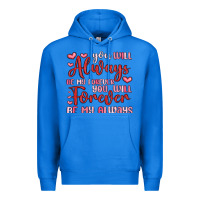 True Royal you will always be my forever you will forever be Premium Hoodie - MaliasSmallBusiness