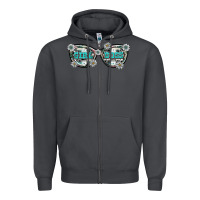 Smoke girl boss Zipper Hoodie - SublimationCraftShop