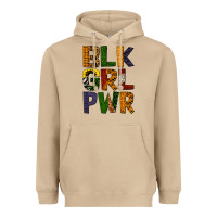 Mushroom black girl power Heavyweight Hoodie - BundleAndBundleShop