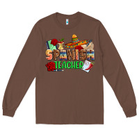 Chestnut spanish teacher Long Sleeve Tee - AdoDesignShop