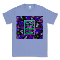 Colony Blue Move Over Hot Girl Summer It's Spooky Bitch Season Classic Tee - texasbilliewilder