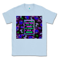 Dusty Blue Move Over Hot Girl Summer It's Spooky Bitch Season Classic Tee - texasbilliewilder