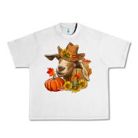 Lunar Rock Fall Goat Urban Heavy Tee - RanaPortraitStore