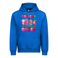 Cobalt i run on coffee and christmas cheer Urban Hoodie - MaliasSmallBusiness