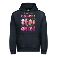 Navy i run on coffee and christmas cheer Urban Hoodie - MaliasSmallBusiness