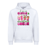 White i run on coffee and christmas cheer Urban Hoodie - MaliasSmallBusiness