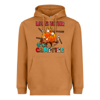 Life Is Better By The Campfire With Marshmallows Heavyweight Hoodie | Teevron