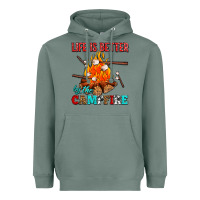 Sage life is better by the campfire with marshmallows Heavyweight Hoodie - AdoDesignShop