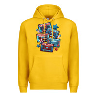 Lemon usa america cassette tapes Premium Hoodie - MaliasSmallBusiness